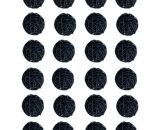 Briday - 24pcs 2'' Wicker Rattan Balls (Black) Decorative Ball Decorative Orbs Vase Fillers Home Decorative Accessories for Table Decor, Wedding BAY-14528 5291689058658