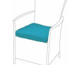 Replacement Dining Chair Cushions to fit Rattan Garden Furniture Patio Wicker 2pk, Turquoise - Gardenista GP G34 IJI B398 Turq 2pk 5056086066428
