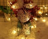 LED Rattan Pentagram Fairy Lights Festive Decoration Battery Box Fairy Lights Christmas Decoration String Lights WXQ-307 7374735472528